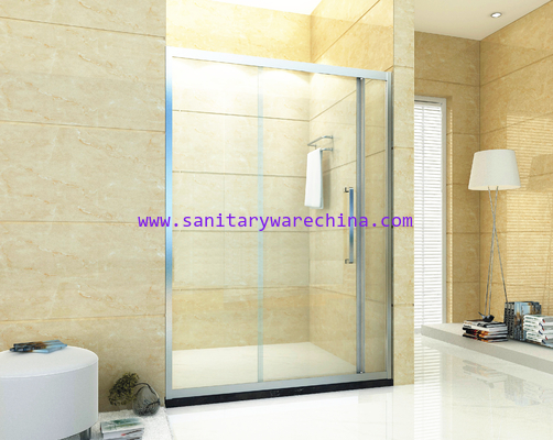 bathroom,shower door, shower enclosure,shower room , stainless steel shower glass HTC-701