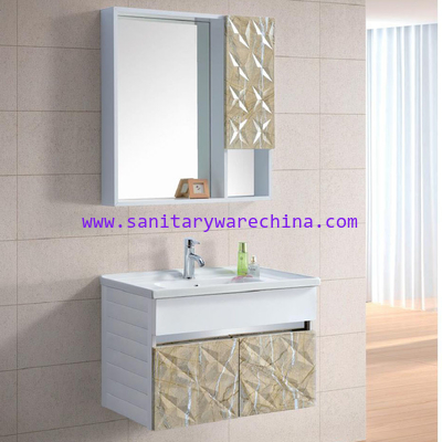 Modern Alunimun Bathroom Vanity/ all aluminum bathroom cabinet/Mirror Cabinet /DB-8129 800X460mm