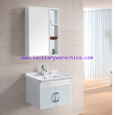 Modern Alunimun Bathroom Vanity/ all aluminum bathroom cabinet/Mirror Cabinet /DB-8150 600X450mm