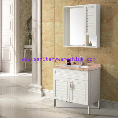 Modern Alunimun Bathroom Vanity/ all aluminum bathroom cabinet/Mirror Cabinet /DB-8144 800X450mm