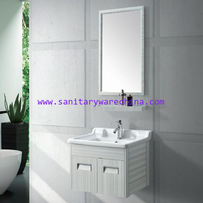Modern Alunimun Bathroom Vanity/ all aluminum bathroom cabinet/Mirror Cabinet /DB-8154  600X450mm