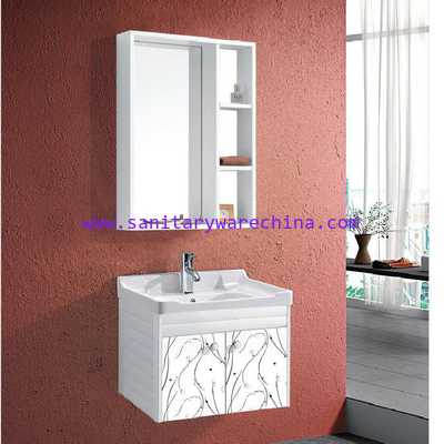Modern Alunimun Bathroom Vanity/ all aluminum bathroom cabinet/Mirror Cabinet /DB-8160 600X450mm