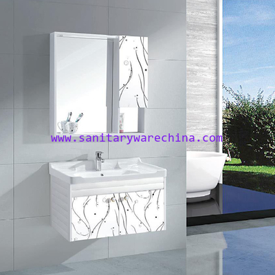 Modern Alunimun Bathroom Vanity/ all aluminum bathroom cabinet/Mirror Cabinet /DB-8160A 800X450mm