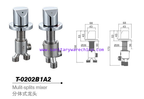 Bathtub mixer,Faucet,T-0202B1A2
