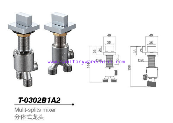 Bathtub mixer,Faucet,T-0302B1A2