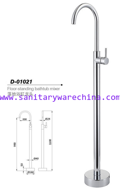 Floor standing bathtunb mixer,Faucet,D-01021