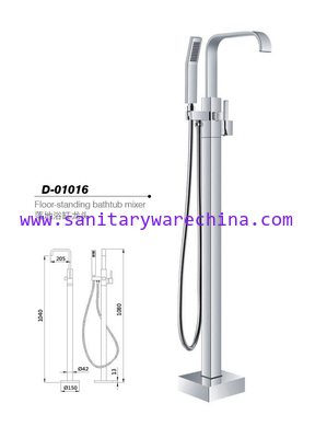 Floor standing bathtunb mixer,Faucet  D-01016