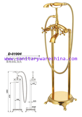Floor standing bathtunb mixer,Faucet  D-01004