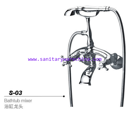 Bathtub mixer,Faucet   S-03 chrome