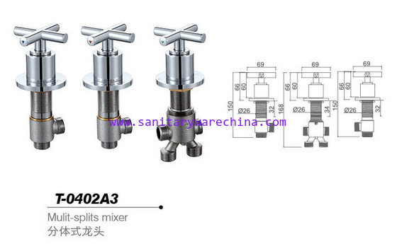 Bathtub mixer,Faucet,T-0402A3