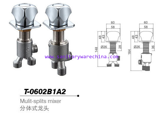 Bathtub mixer,Faucet,T-0602B1A2