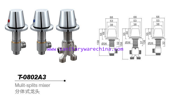 Bathtub mixer,Faucet,T-0802A3