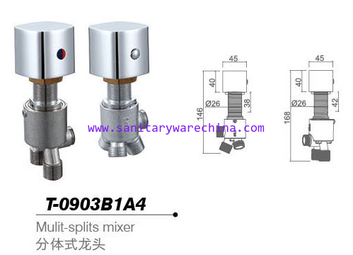 Bathtub mixer,Faucet,cold/hot water basin tap T-0903B1A4