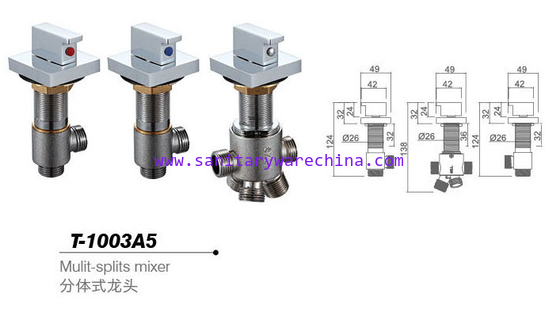 Bathtub mixer,Faucet,cold/hot water basin tap T-1003A5