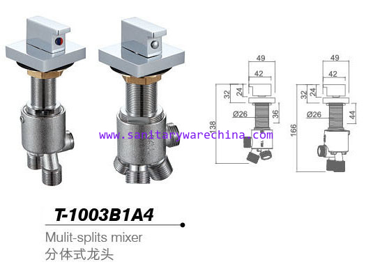 Bathtub mixer,Faucet,cold/hot water basin tap T-1003B1A4