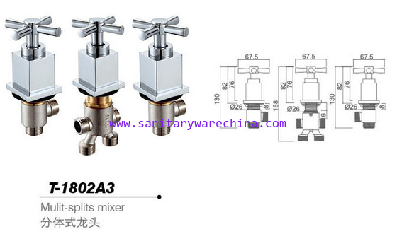 Bathtub mixer,Faucet,cold/hot water basin tap T-1802A3