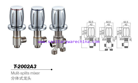 Bathtub mixer,Faucet,cold/hot water basin tap T-2002A3