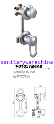 Bathtub mixer,Faucet,cold/hot water basin tap T-0105SB4A8