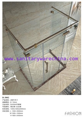 shower enclosure shower glass,shower door E-3002
