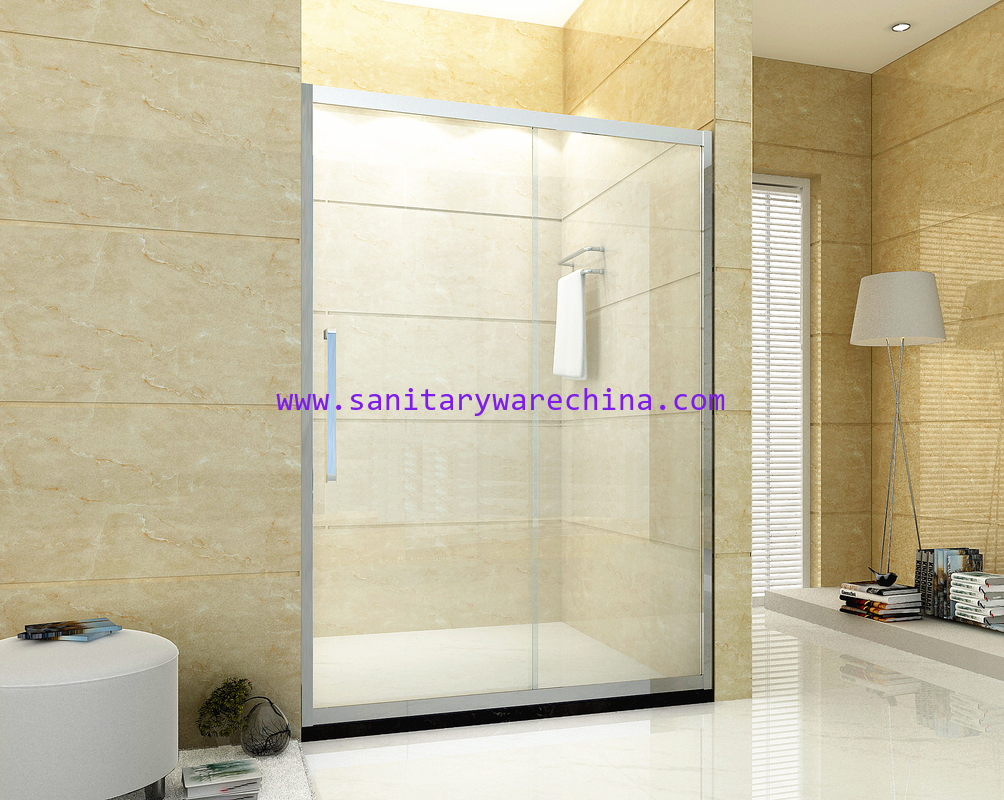 bathroom,shower door, shower enclosure,shower room , stainless steel shower glass HTC-700