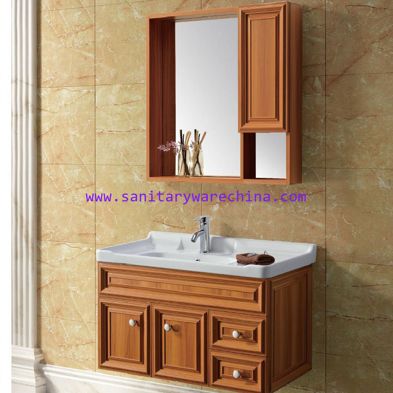 Modern Alunimun Bathroom Vanity/ all aluminum bathroom cabinet/Mirror Cabinet /DB-8110 910X480mm