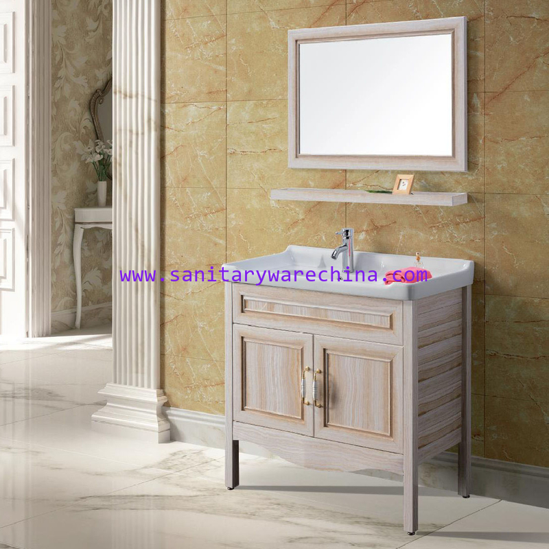 Modern Alunimun Bathroom Vanity/ all aluminum bathroom cabinet/Mirror Cabinet /DB-8122 900X460mm
