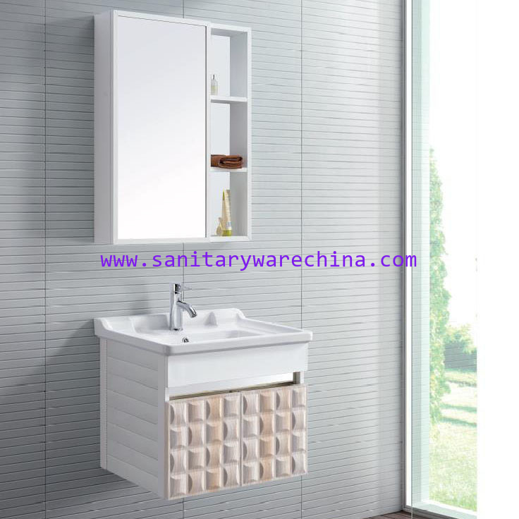 Modern Alunimun Bathroom Vanity/ all aluminum bathroom cabinet/Mirror Cabinet /DB-8146,600X450mm