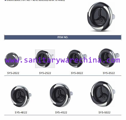 Adjustable Stainless Steel Cover Spa / Bathtub Jets Nozzle for Wall Mounted Installation