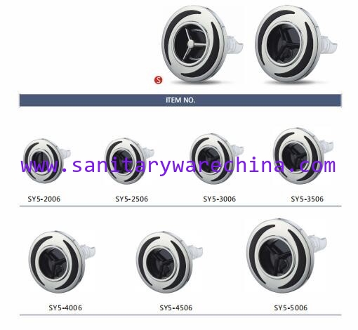 bathtub jets set, Bathtub hydro water hydro spa jet,whirlpool jet,SPA jet nozzle ,SY5-XX05