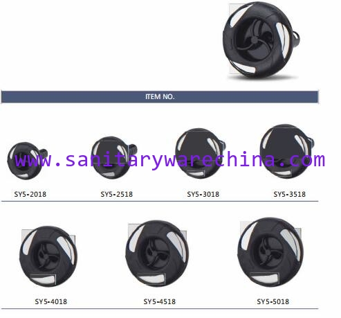 bathtub jets set, Bathtub hydro water hydro spa jet,whirlpool jet,SPA jet nozzle ,SY5-XX18